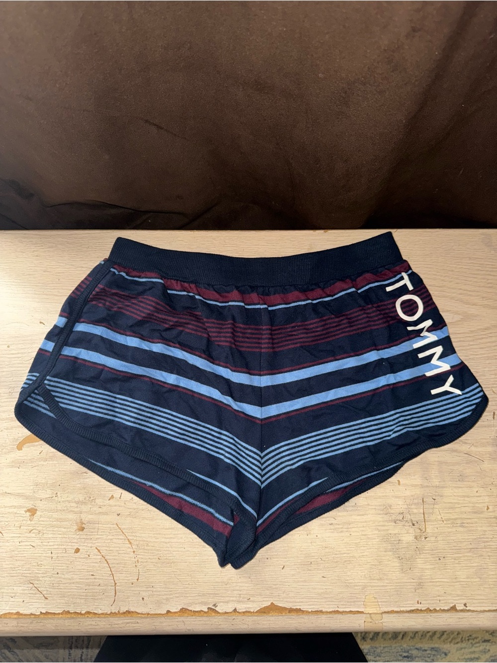 Tommy Hilfiger striped shorts with horizontal stripes
